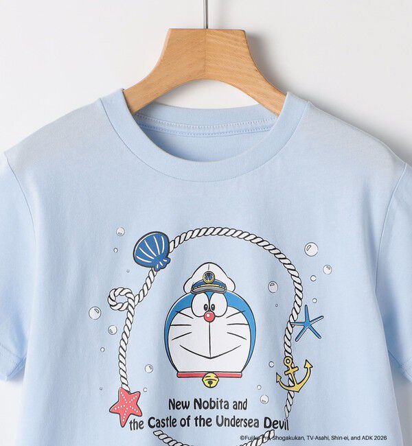 SHIPS KIDS「SHIPS KIDS:80～90cm /＜映画ドラえもん 新・のび太の海底鬼岩城＞ Tシャツ」|Tシャツ・カットソー|