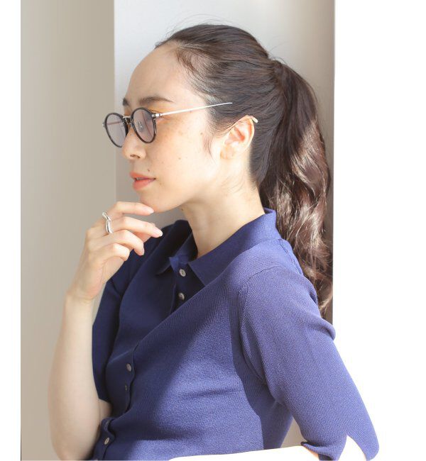 EYETHINK「【BLANC../ブラン】別注 ET002-PC  D.HAVANA/IRISH GRY-GRY ex Sunglasses」|サングラス|
