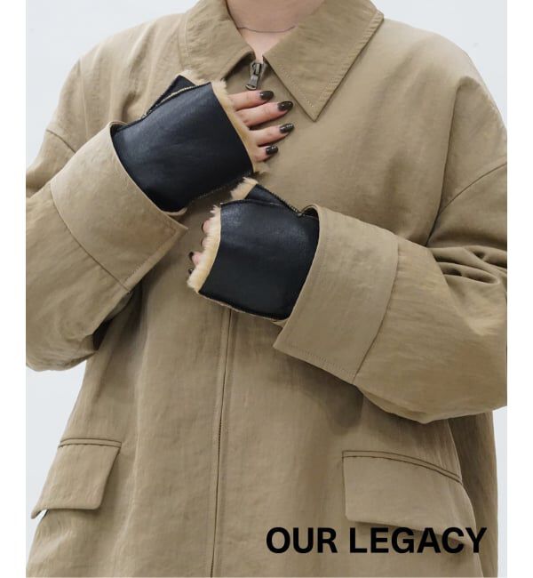 EYETHINK「【OUR LEGACY / アワーレガシー】BLIZZARD GLOVE medium」|手袋|ブラック