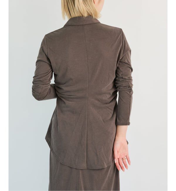IENA LA BOUCLE「《予約》IENA LA BOUCLE フィブリルシャツカットソー」|シャツ・ブラウス|
