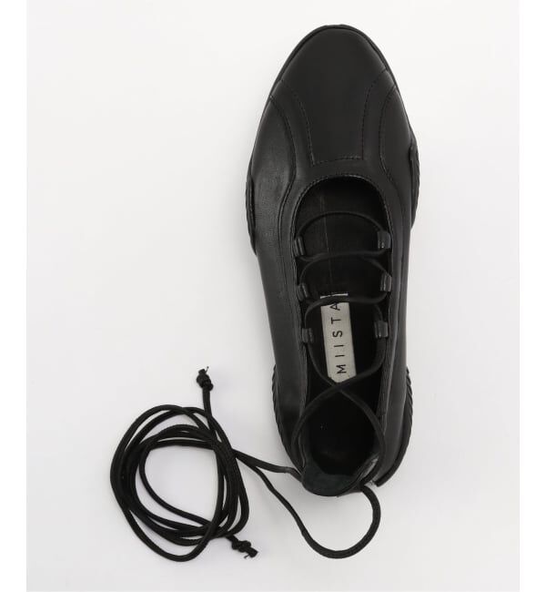 PULP「Miista/ミスタ Abisai Red Mini Buckled Sandals」|バレエシューズ|