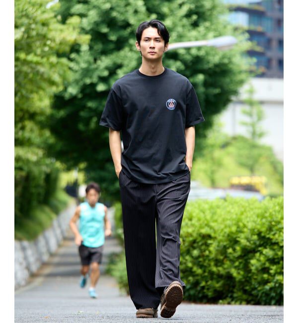 Paris Saint-Germain「【Paris Saint-Germain / パリ・サン＝ジェルマン】 JP NEON EMBLEM TEE」|Tシャツ・カットソー|
