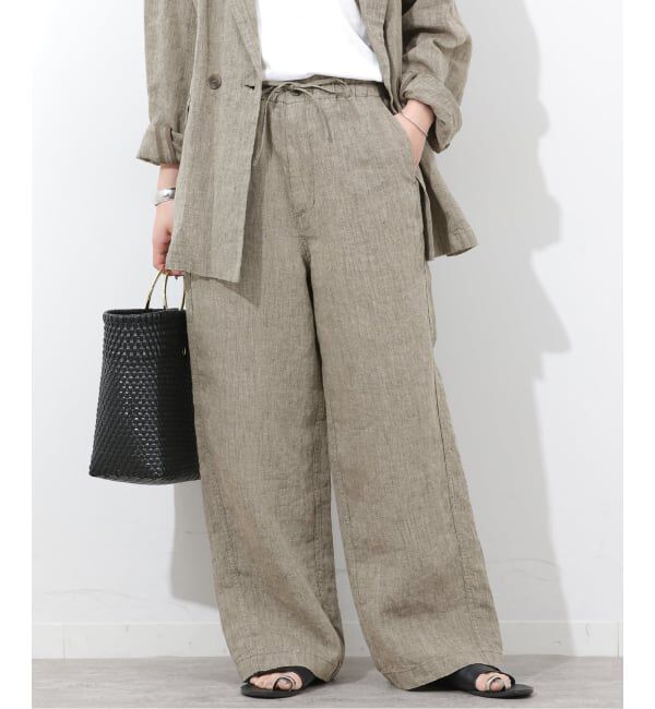 JOURNAL STANDARD relume「ベルギーリネンワイドイージーパンツ」|その他|