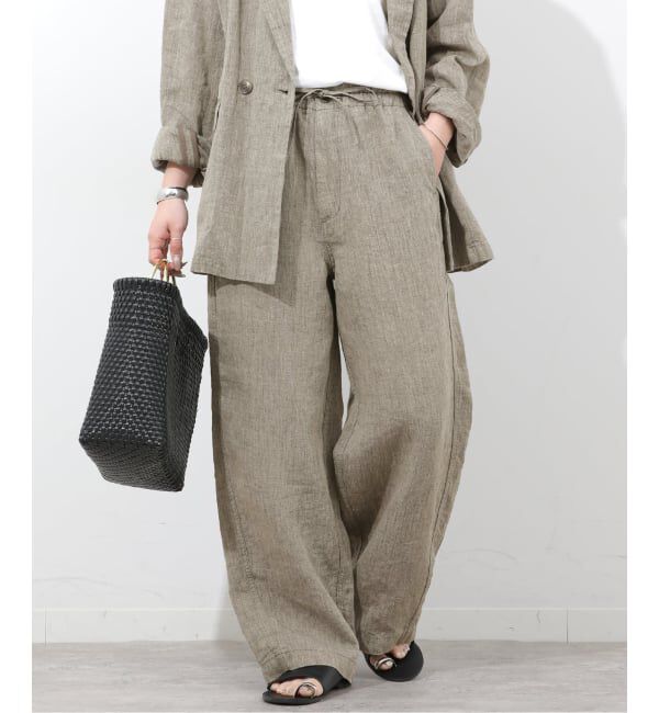 JOURNAL STANDARD relume「ベルギーリネンワイドイージーパンツ」|その他|