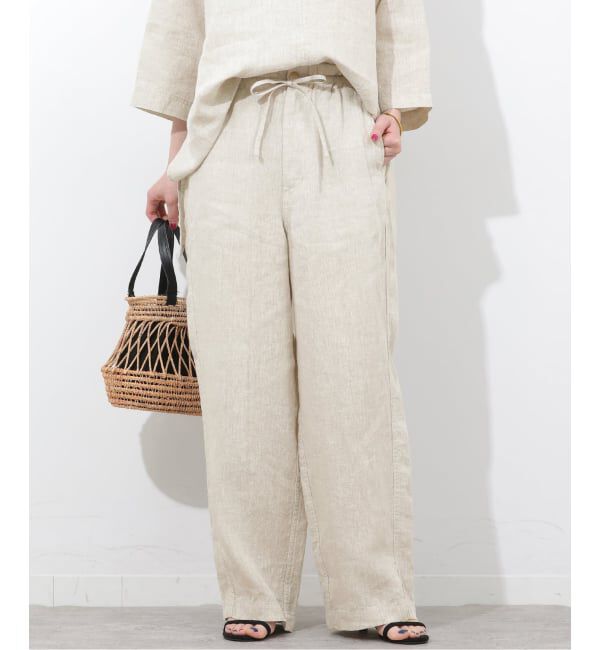 JOURNAL STANDARD relume「ベルギーリネンワイドイージーパンツ」|その他|