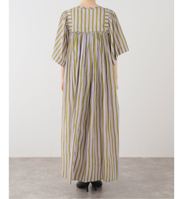 JOURNAL STANDARD relume「【SARA MALLIKA/サラマリカ】 Cotton Wave Stripe Print Ha：ワンピース」|ワンピース|