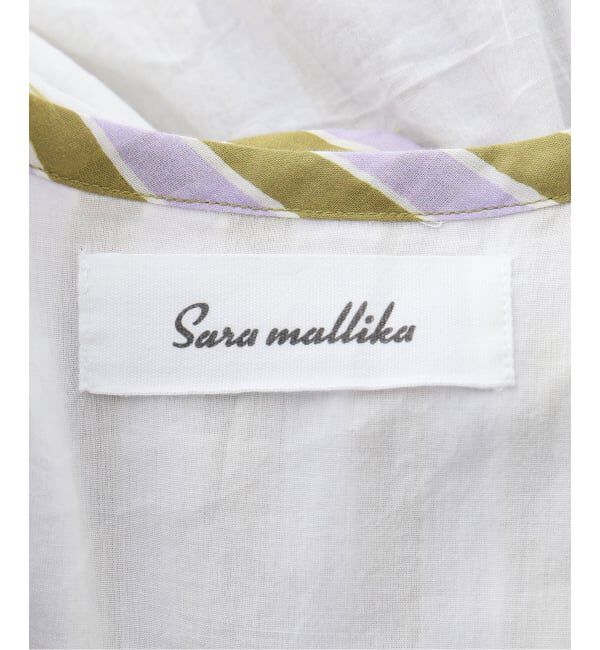 JOURNAL STANDARD relume「【SARA MALLIKA/サラマリカ】 Cotton Wave Stripe Print Ha：ワンピース」|ワンピース|