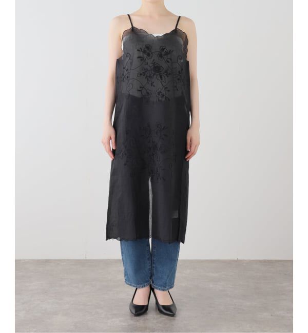 JOURNAL STANDARD「【SARA MALLIKA/サラマリカ】Organza Arai Embroidery Cami Dress」|ワンピース|