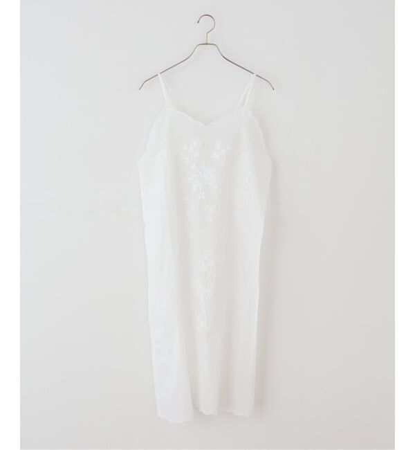 JOURNAL STANDARD「【SARA MALLIKA/サラマリカ】Organza Arai Embroidery Cami Dress」|ワンピース|ホワイト