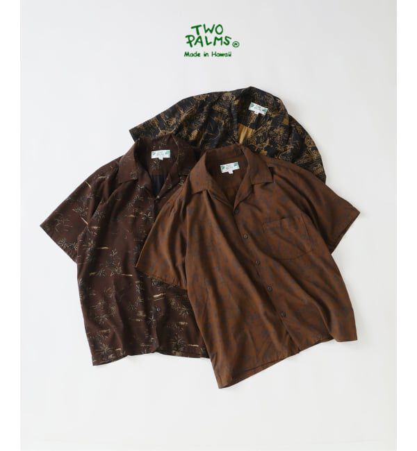 JOURNAL STANDARD relume「TWO PALMS / トゥーパームス 別注 オーバーダイ アロハシャツ」|シャツ・ブラウス|