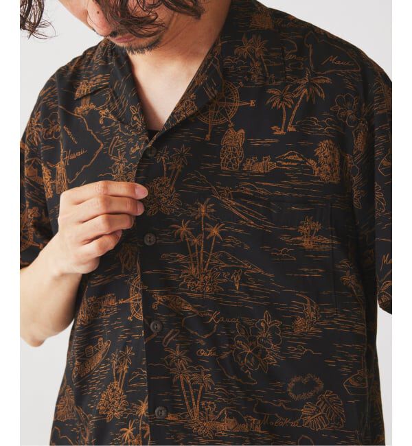 JOURNAL STANDARD relume「TWO PALMS / トゥーパームス 別注 オーバーダイ アロハシャツ」|シャツ・ブラウス|