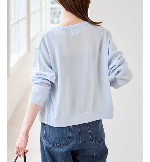 U by SPICK&SPAN「ウォッシャブルドットボタンニットカーディガン」|カーディガン|