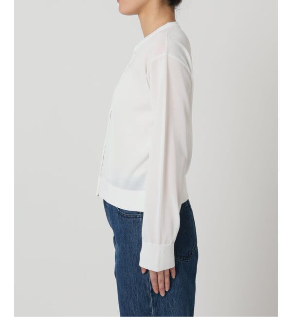 U by SPICK&SPAN「ウォッシャブルドットボタンニットカーディガン」|カーディガン|