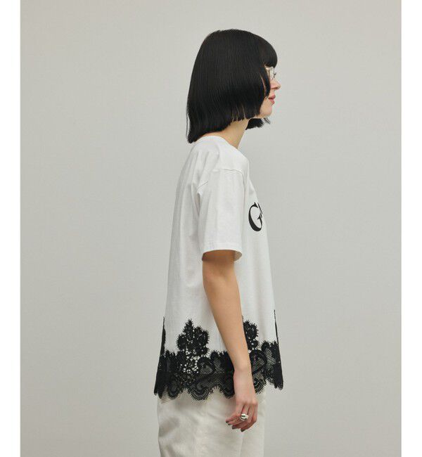 Diagram「レースヘムロゴTシャツ」|Tシャツ・カットソー|