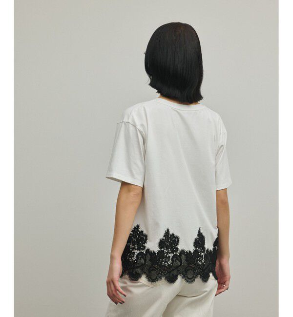 Diagram「レースヘムロゴTシャツ」|Tシャツ・カットソー|
