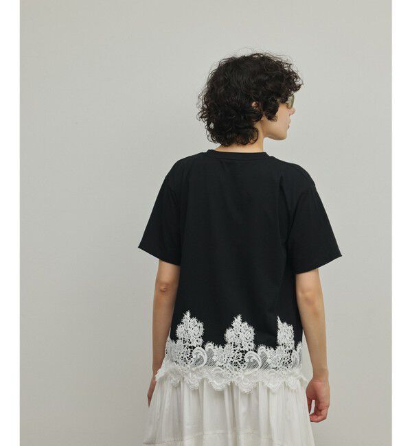 Diagram「レースヘムロゴTシャツ」|Tシャツ・カットソー|