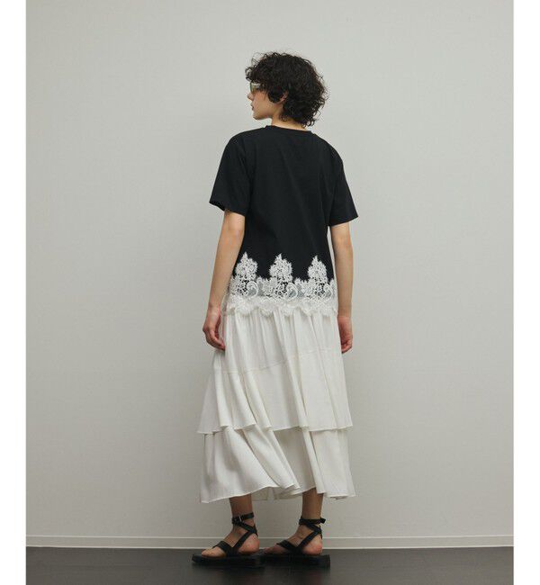 Diagram「レースヘムロゴTシャツ」|Tシャツ・カットソー|