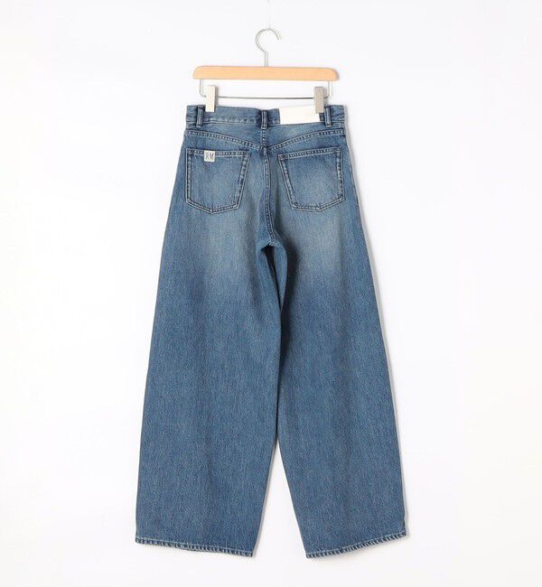 Rie Miller「《5サイズ展開》【RM denim】ルーズワイドデニム」|デニム|