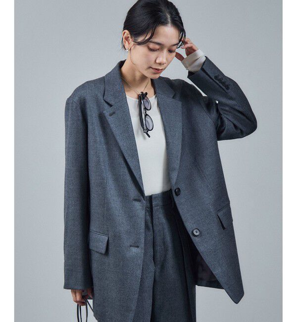 SALON adam et rope'「Hug Silkラウンドネックプルオーバー 2 / 新色追加」|Tシャツ・カットソー|
