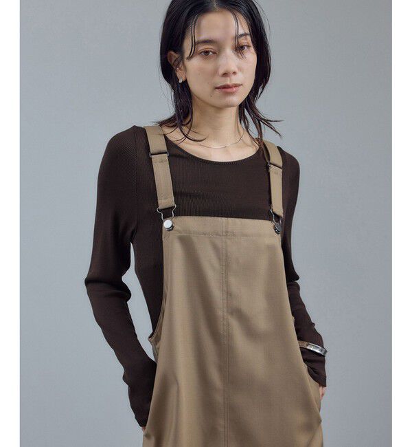 SALON adam et rope'「Hug Silkラウンドネックプルオーバー 2 / 新色追加」|Tシャツ・カットソー|