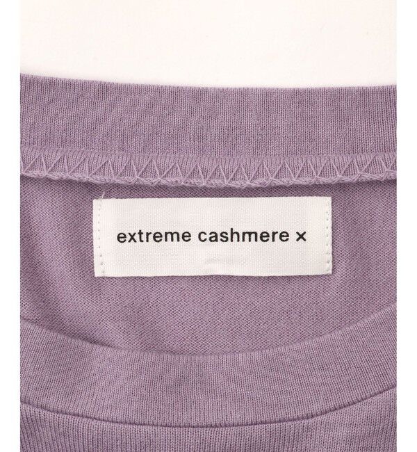 SALON adam et rope'「【J'aDoRe・店舗限定】【extreme cashmere（エクストリーム・カシミア）】james ニットTシャツ」|Tシャツ・カットソー|