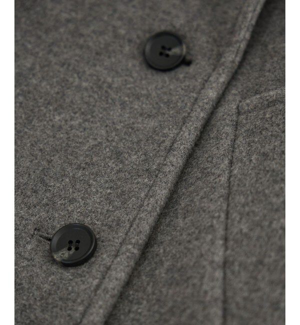 SALON adam et rope'「【WEB限定】FABRICA ダブルクロスPコート」|ピーコート|