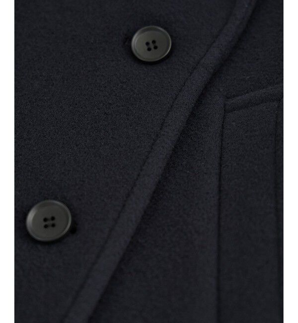 SALON adam et rope'「【WEB限定】FABRICA ダブルクロスPコート」|ピーコート|