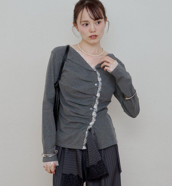  「アシメタックプルオーバー」|Tシャツ・カットソー|