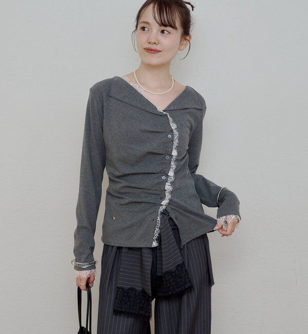  「アシメタックプルオーバー」|Tシャツ・カットソー|