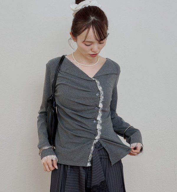  「アシメタックプルオーバー」|Tシャツ・カットソー|