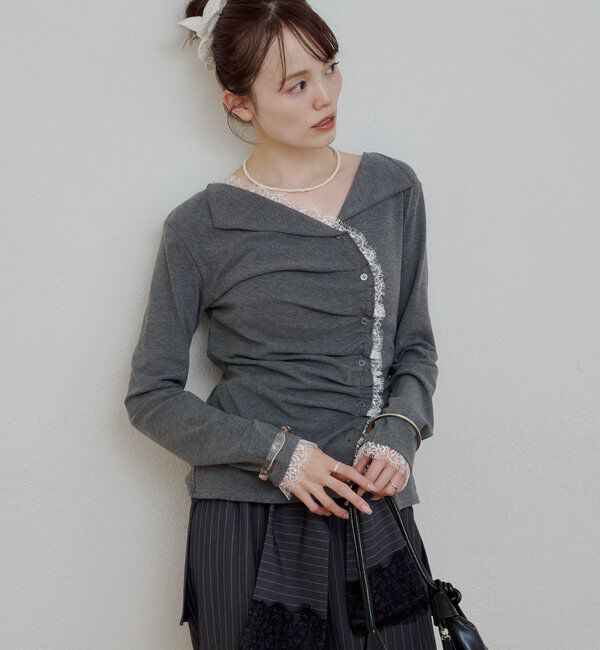  「アシメタックプルオーバー」|Tシャツ・カットソー|