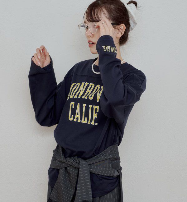  「カレッジロゴロンT」|Tシャツ・カットソー|