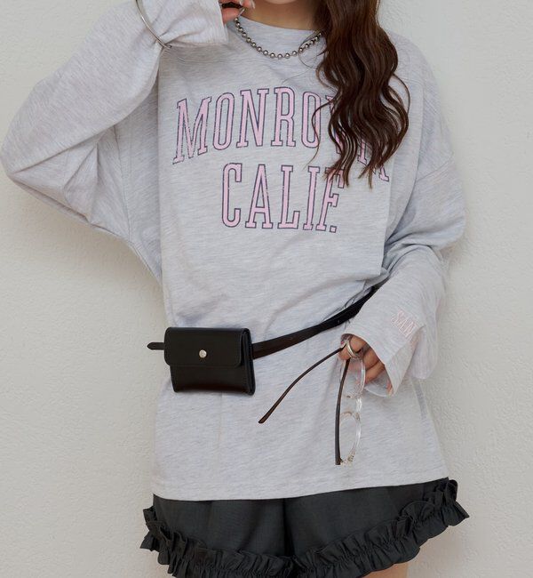  「カレッジロゴロンT」|Tシャツ・カットソー|