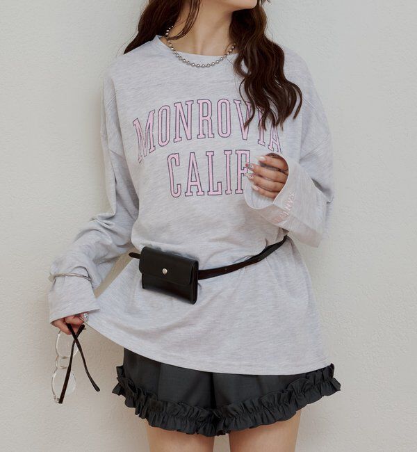  「カレッジロゴロンT」|Tシャツ・カットソー|