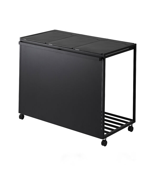 collex「【tower/タワー】蓋付き目隠し分別ダストワゴン 45L 3分別 キッチン ゴ」|食器・キッチングッズ|