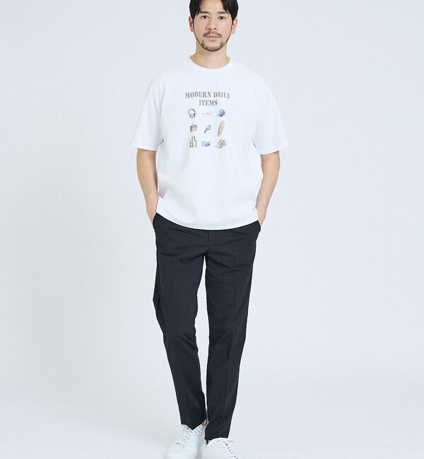 ABAHOUSE「【ESSENTIALS】 半袖Tシャツ」|Tシャツ・カットソー|