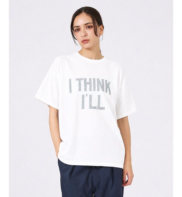ABAHOUSE「【REMI RELIEF / レミレリーフ】16/天竺T/ メッセージTシャツ」|Tシャツ・カットソー|ホワイト系その他1