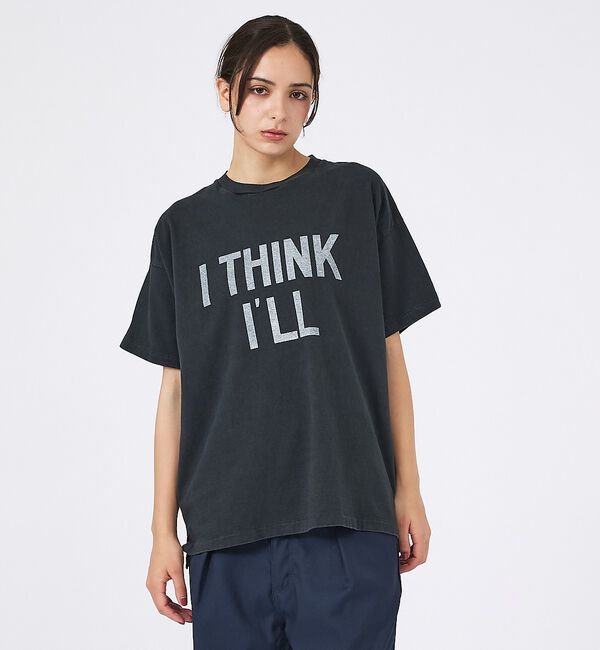 ABAHOUSE「【REMI RELIEF / レミレリーフ】16/天竺T/ メッセージTシャツ」|Tシャツ・カットソー|ブラック系その他1