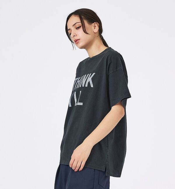 ABAHOUSE「【REMI RELIEF / レミレリーフ】16/天竺T/ メッセージTシャツ」|Tシャツ・カットソー|