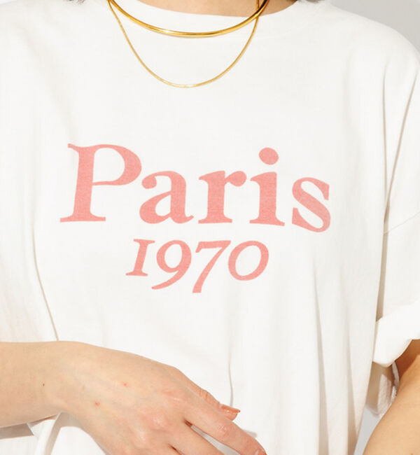 Rouge vif「【REMI RELIEF / レミレリーフ】ロゴTシャツ / SP加工14/天竺」|Tシャツ・カットソー|