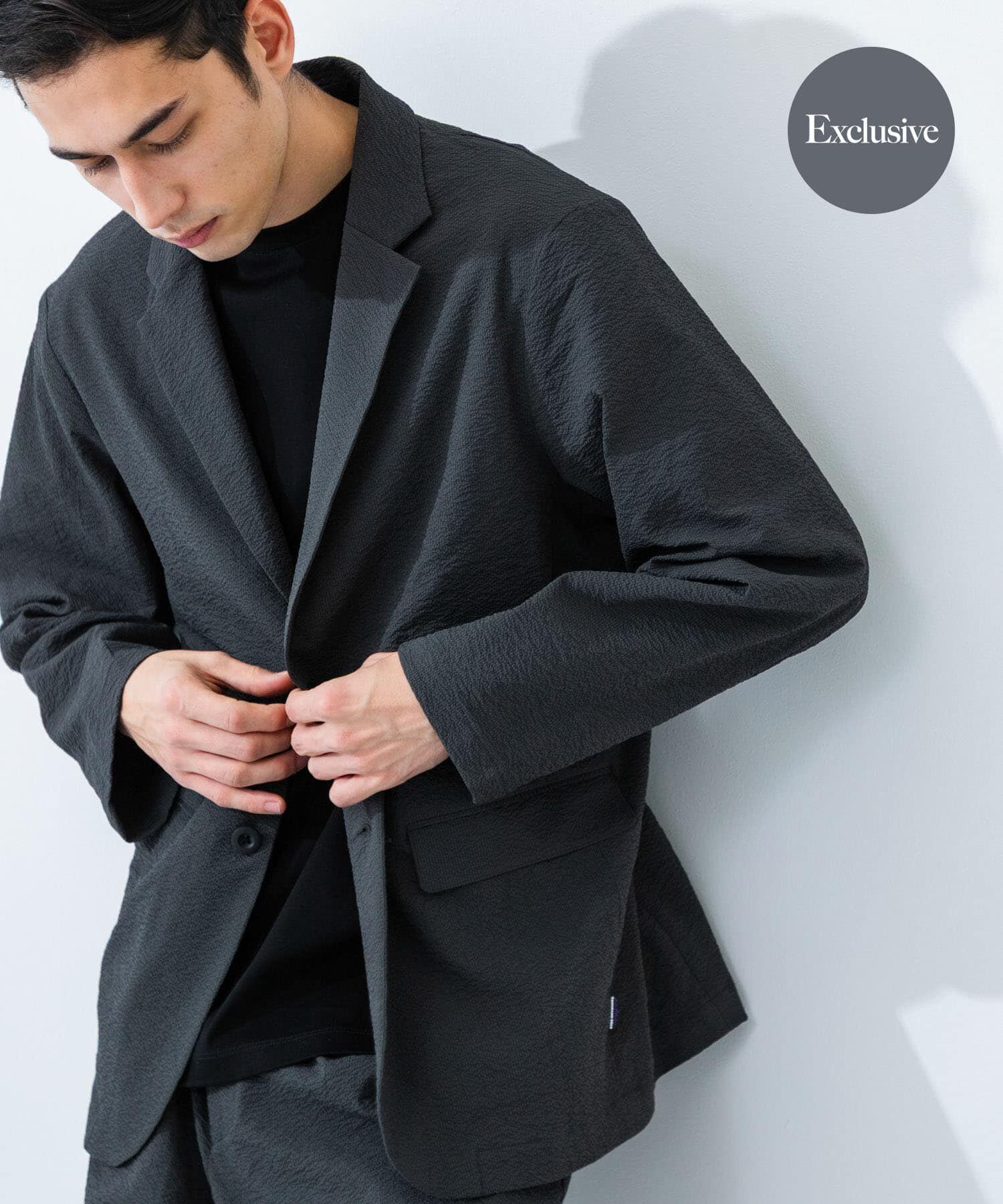 URBAN RESEARCH「『別注』THOUSAND MILE&times;UR　WASHER CODE JACKET」|その他|チャコールグレー
