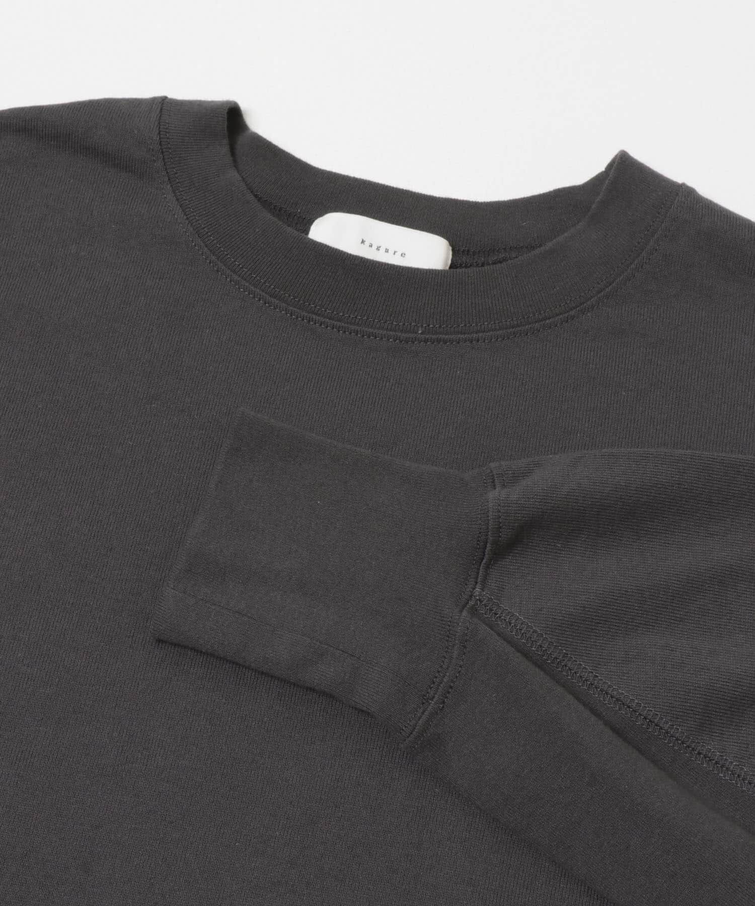 かぐれ「オープンエンドクルーネックプルオーバー」|Tシャツ・カットソー|
