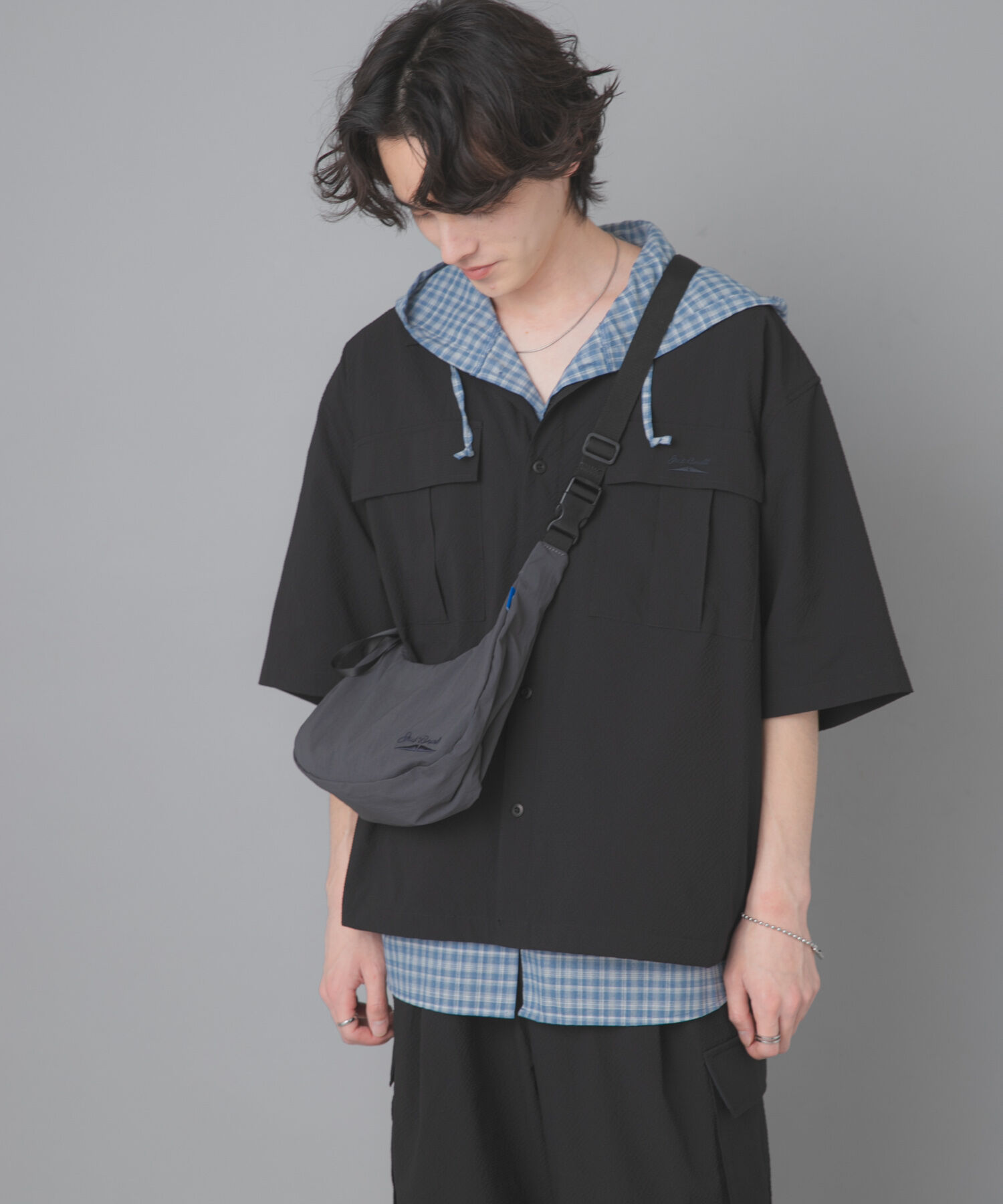 SENSE OF PLACE by URBAN RESEARCH「『別注』Converse&times;SENSE OF PLACE　JACKPURCELLショルダーバック」|ショルダー・メッセンジャー|