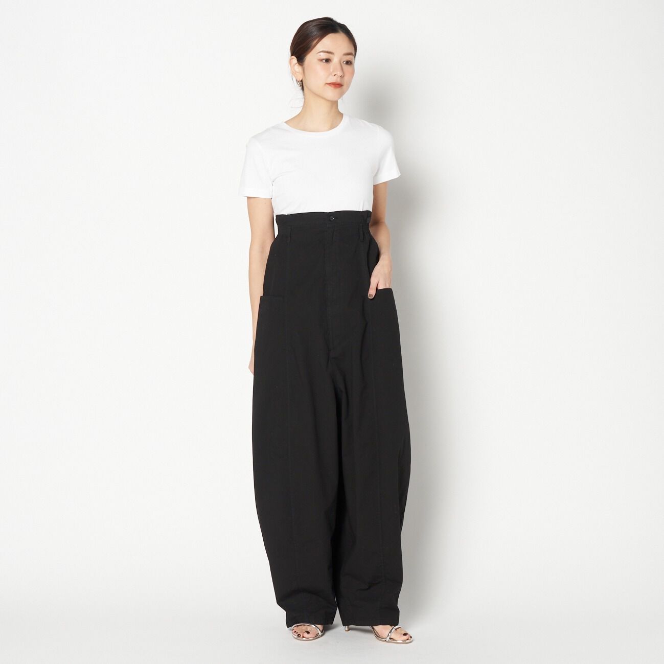  「CELLAR DOOR ANA HIGH WAIST WIDE PT」|チノ|