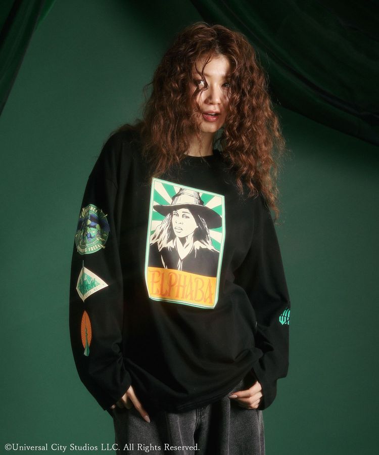 Green Parks「WICKED アートグラフィックロンTEE」|Tシャツ・カットソー|Black