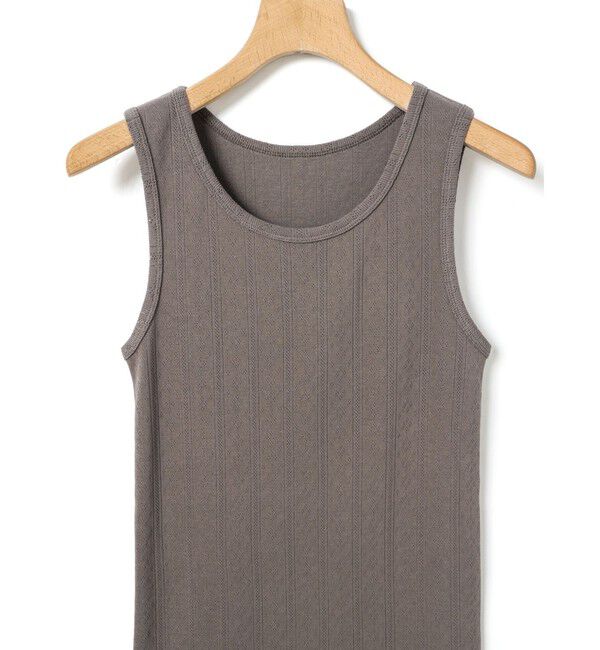 MidiUmi「MidiUmi アイレットメッシュタンクトップ」|Tシャツ・カットソー|