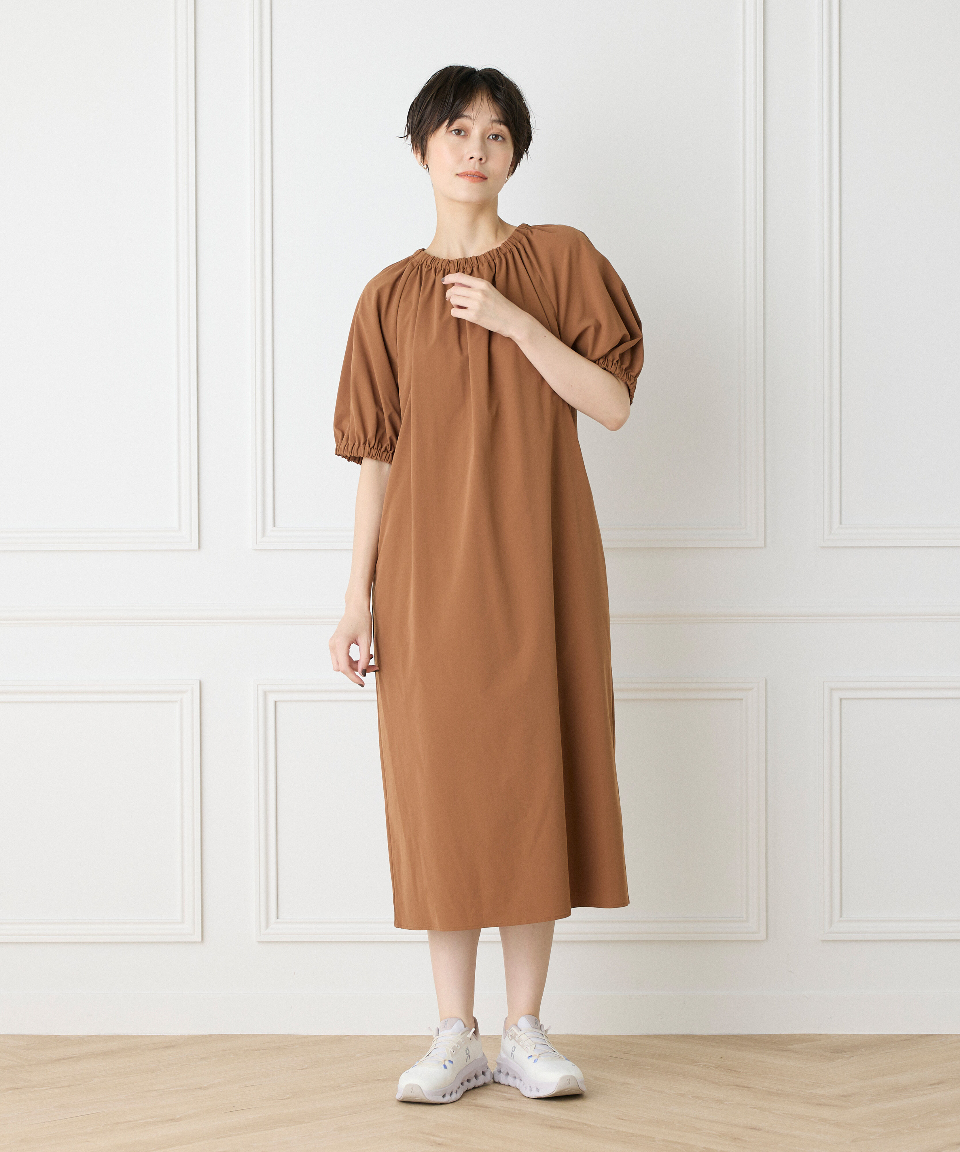 DAY by DAY it&rsquo;s international「パフスリーブリラックスワンピース」|ワンピース|
