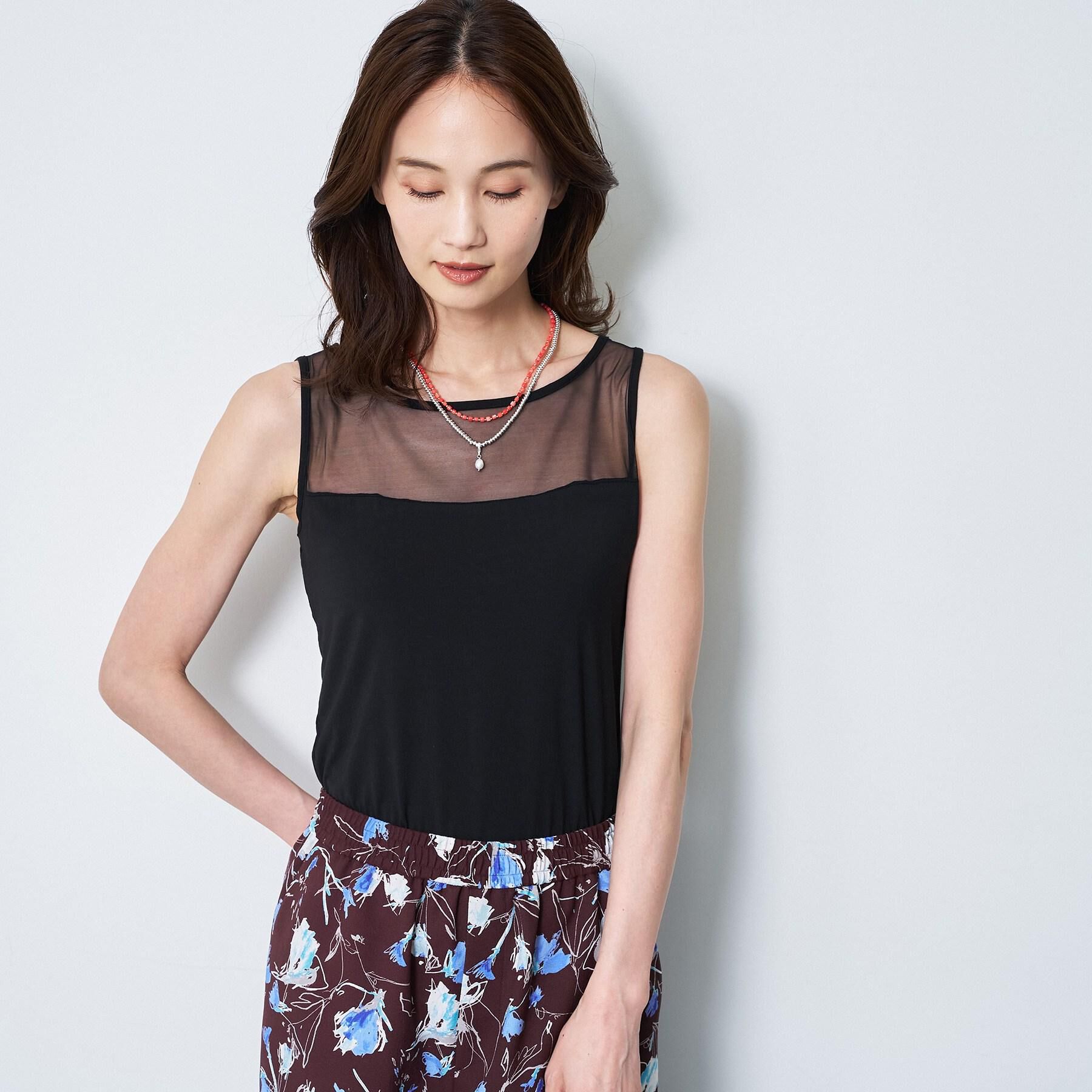 Reflect「【BASIC COTTON】シアータンクトップ」|キャミソール|
