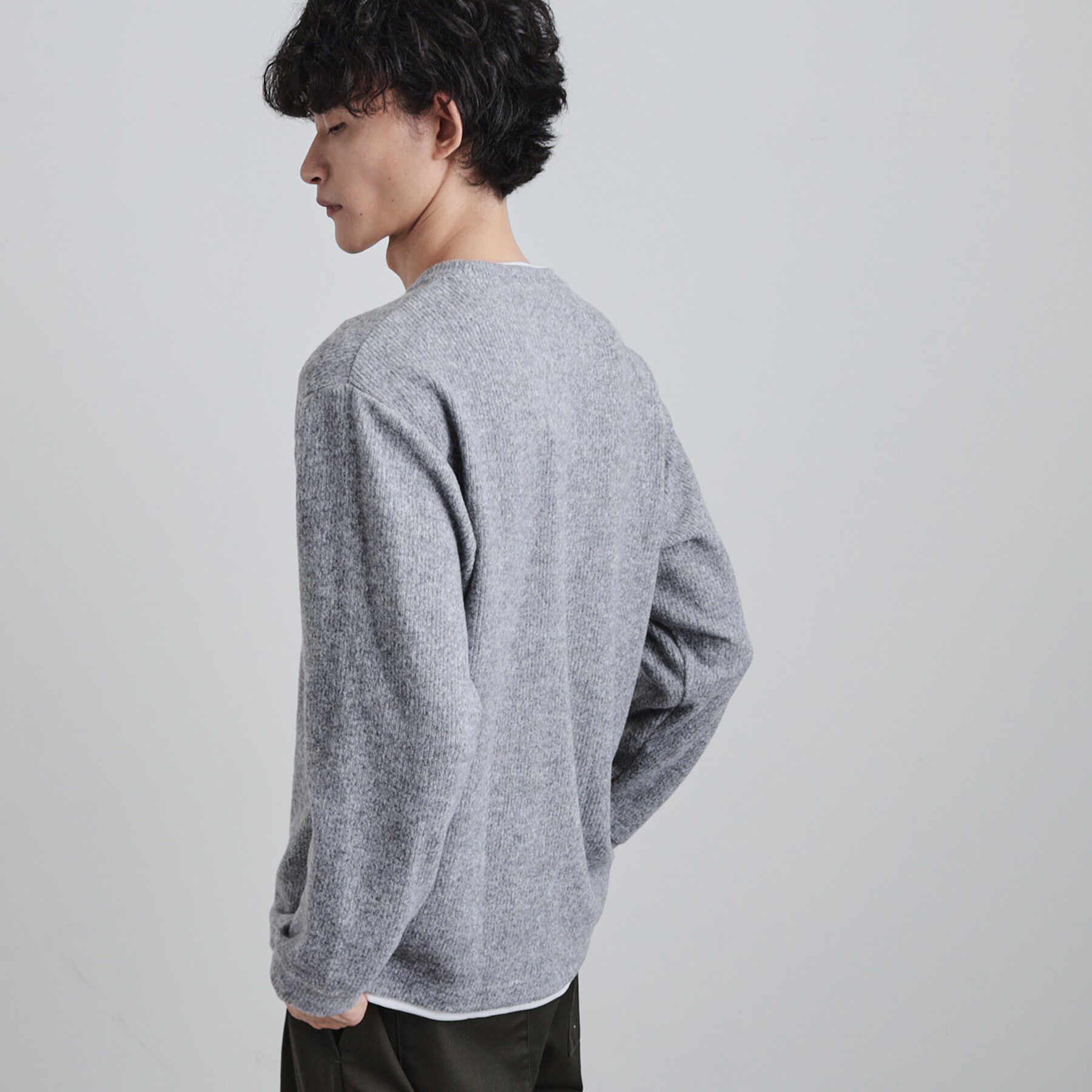 tk.TAKEO KIKUCHI「フェイクレイヤードニットソー」|Tシャツ・カットソー|