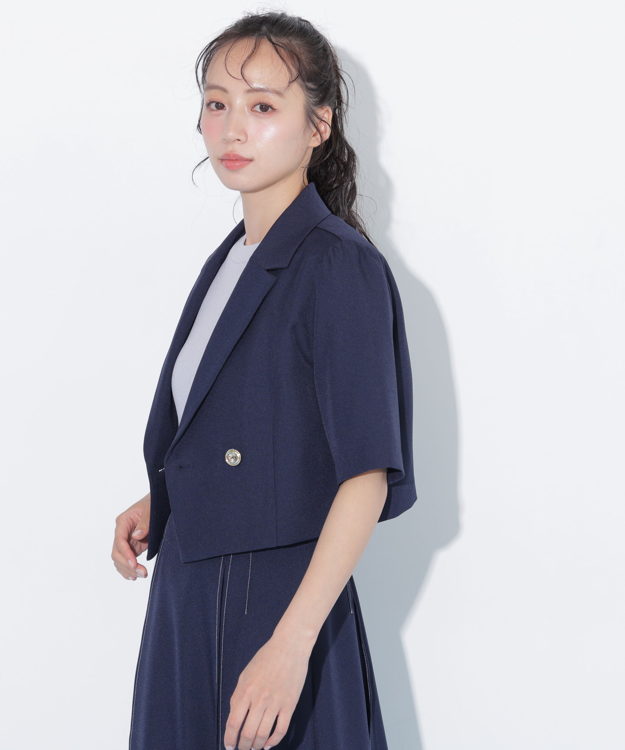  「サマーツイル半袖ジャケット」|その他|